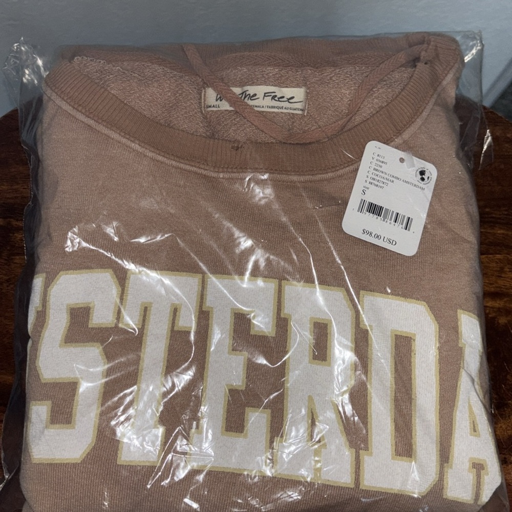 We The Free Graphic Camden Pullover - Brown Combo Amsterdam - Picture 5 of 8